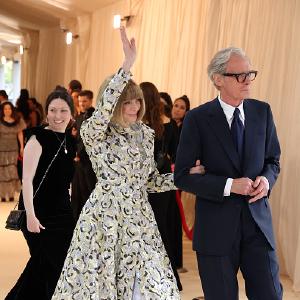 Anna Wintour and Bill Nighy (L-R)