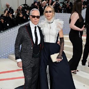 Tommy Hilfiger and Dee Ocleppo (L-R)