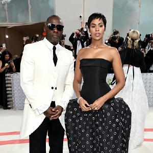 Idris Elba and Sabrina Dhowre Elba (L-R)