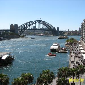 Circular Quay from the Cahill Expressway.