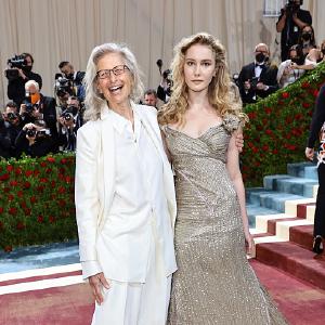 (L-R) Annie Leibovitz and Samuelle Leibovitz