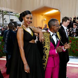 (L-R) Maya Haile and Marcus Samuelsson