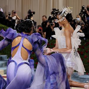 Teyana Taylor and Winnie Harlow