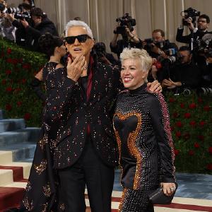 (L-R) Baz Luhrmann and Catherine Martin