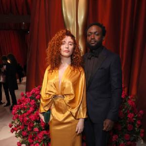 Byron Bowers (R) and guest